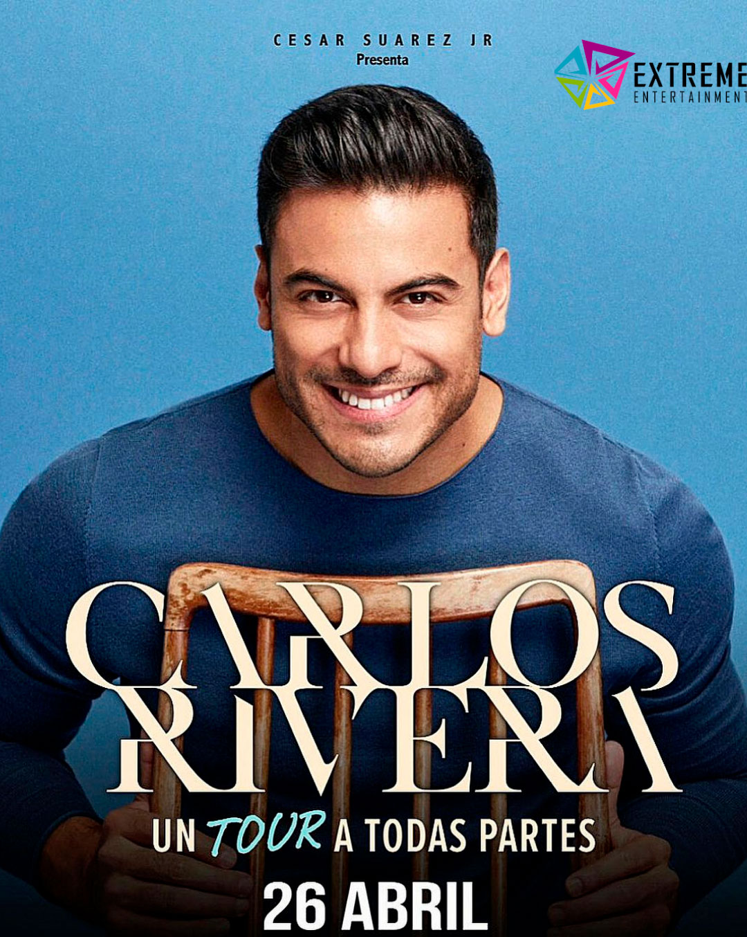 Carlos Rivera “Un tour por todas partes” Extreme Entertaiment RD